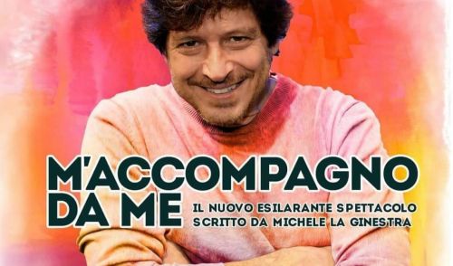 Immagine della notizia Michele La Ginestra in “M’accompagno da me